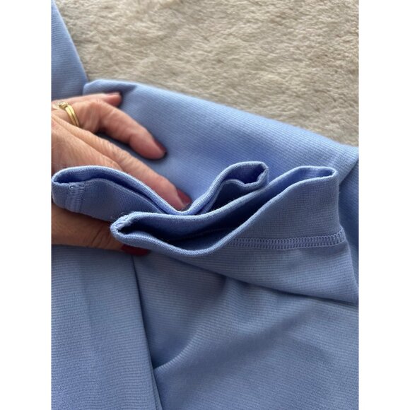 Patagonia Womens Capilene Lightweight Pants L Blue 100% Polyester Made In USA - Picture 8 of 8